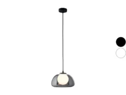 LED-Pendelleuchte, Lampenschirm aus hochwertigem Glas