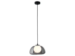 LED-Pendelleuchte, Lampenschirm aus hochwertigem Glas