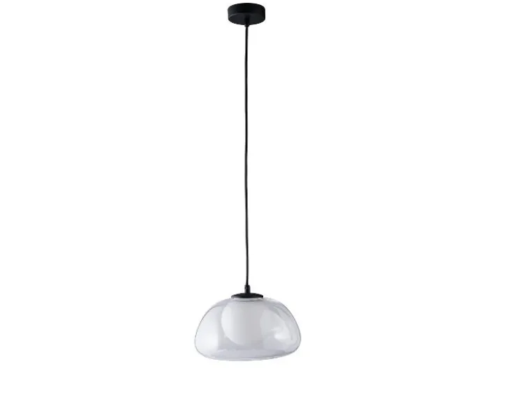 LED-Pendelleuchte, Lampenschirm aus hochwertigem Glas