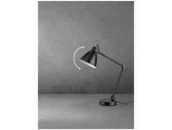 LED-Tischleuchte, mit neigbarem Federgelenk-Arm