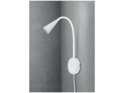 LED-Wandleuchte, mit flexiblem Metallhals