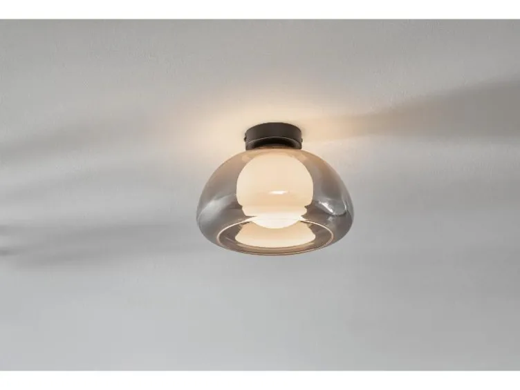 LED-Wand- und Deckenleuchte, Lampenschirm aus hochwertigem Glas