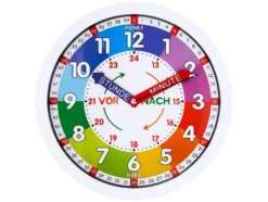 Lern-Wanduhr analog