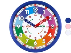 Lern-Wanduhr analog