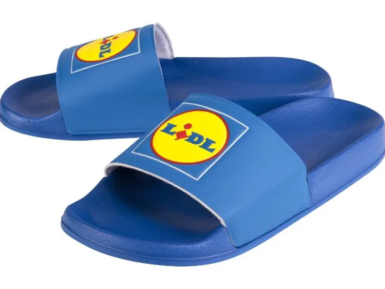 Lidl Damen Badepantolette mit leichter Laufsohle