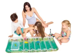 Luftmatratze - Das Wettschwimmen gegen die Zeit Tempo kleine Fische