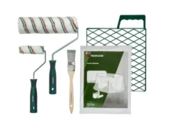 Maler-Starter-Set, 7- bzw.- 10-tlg. Farbwalze mit Alu-Teleskopstange, 3-tlg.