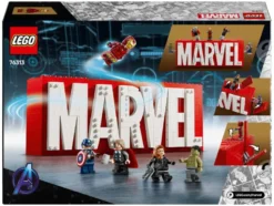 76313 MARVEL Logo & Minifigures