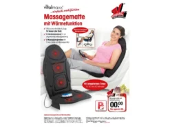Massagematte 5-Zonen Sessel 12 V