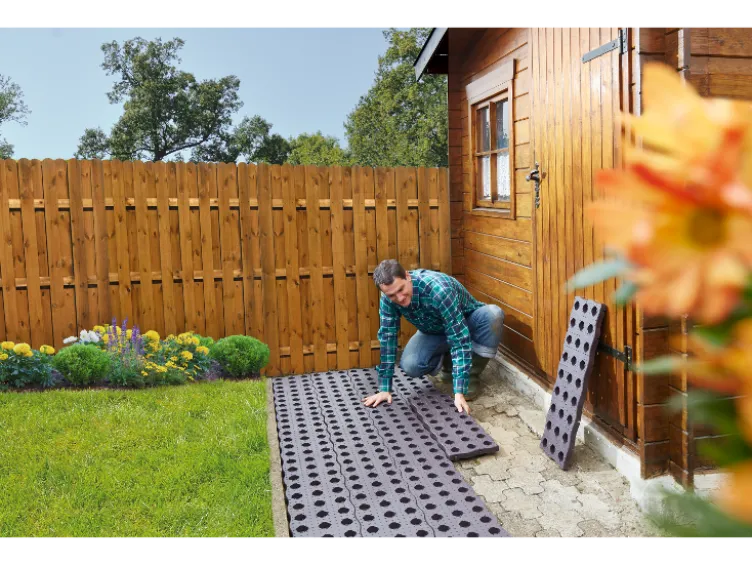 MAXI-Beetplatte 70 x 24 cm Gartenzubehör braun