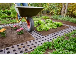 MAXI-Beetplatte 70 x 24 cm Gartenzubehör braun