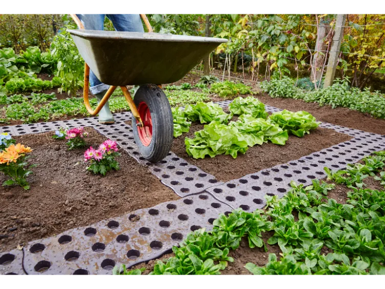 MAXI-Beetplatte 70 x 24 cm Gartenzubehör braun