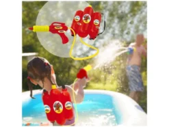 Mc Fizz Wasserspritze, mit Tankrucksack
