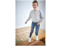 Mädchen Jeans, mit hohem Baumwollanteil
