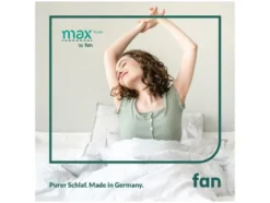 Mehrzonen-Komfortschaumkern-Matratze »max foam by fan« 90x200 cm von Stiftung Warentest 