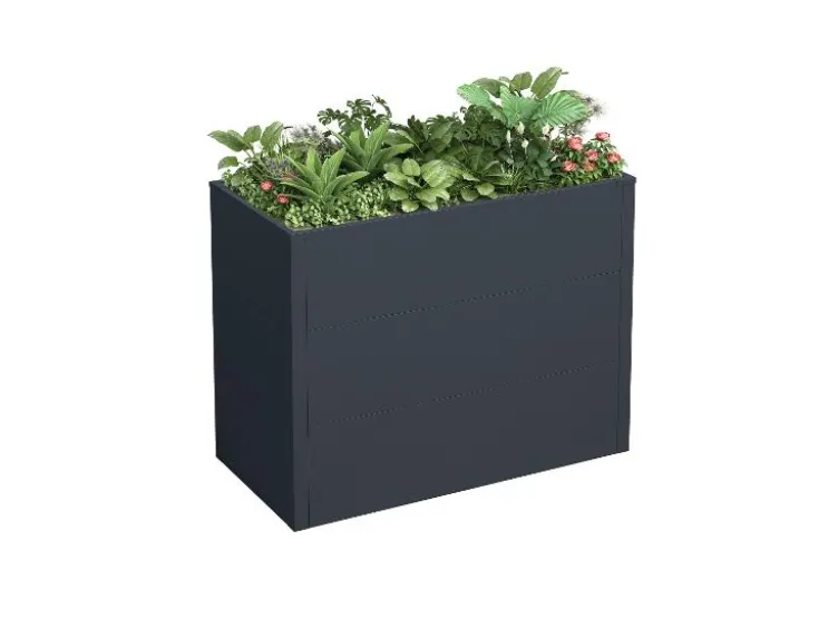 Metall-Hochbeet