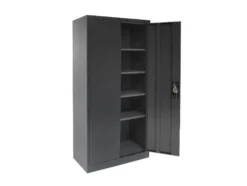 Metallschrank anthrazit, H 168 X B 80 X T 40cm, 250kg Belastung