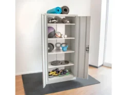 Metallschrank mit Sicherheits-Zylinderschloss