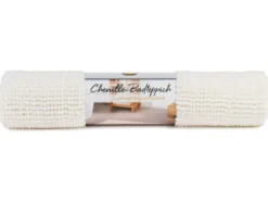 Mikrofaser Chenille Badteppich, 60 x 100 cm