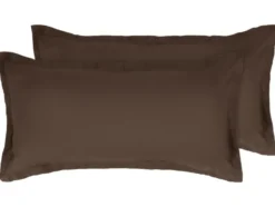 Mikrofaser-Satin-Kissenbezüge / Mikrofaser-Satin-Wendekissenbezüge, 40 x 80 cm, 2 Stück