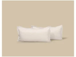 Mikrofaser-Satin-Kissenbezüge / Mikrofaser-Satin-Wendekissenbezüge, 40 x 80 cm, 2 Stück