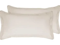 Mikrofaser-Satin-Kissenbezüge / Mikrofaser-Satin-Wendekissenbezüge, 40 x 80 cm, 2 Stück