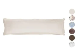 Mikrofaser-Satin-Kissenbezug, 40 x 145 cm
