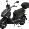 Mofaroller Speedstar FI 50 ccm EURO 5 mattschwarz inkl. Topcase