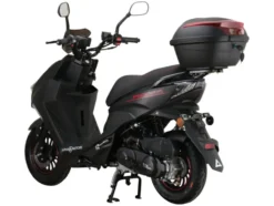 Mofaroller Speedstar FI 50 ccm EURO 5 mattschwarz inkl. Topcase