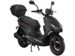Mofaroller Speedstar FI 50 ccm EURO 5 mattschwarz inkl. Topcase