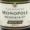 Monopole Bronze Top brut, Champagner