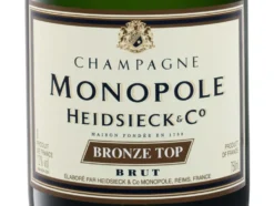 Monopole Bronze Top brut, Champagner