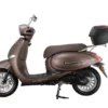 Motorroller Cappucino 125 ccm 85 km/h EURO 5+ mattbraun inkl. Topcase