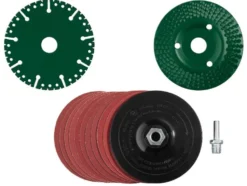 Multi-Trennscheibe / Klettschleifteller / Raspelscheibe, Ø 125 mm