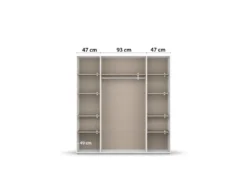 Nabila Drehtürenschrank