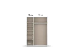 Nabila Drehtürenschrank