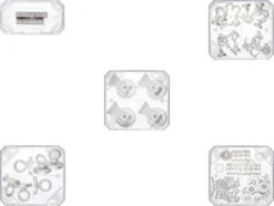Neodym-Magnete / Magnethalter mit Clip / Magnethaken / Ösenmagnete / Senkkopf-Topfmagnet-Set