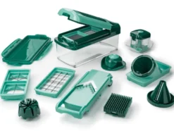 Nicer Dicer »Fusion Smart«, 16-teilig, 1,25 l Auffangbehälter, Klingen aus Edelstahl