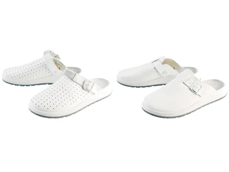 OB-Berufsschuhe, Leder-Clogs, antistatisch