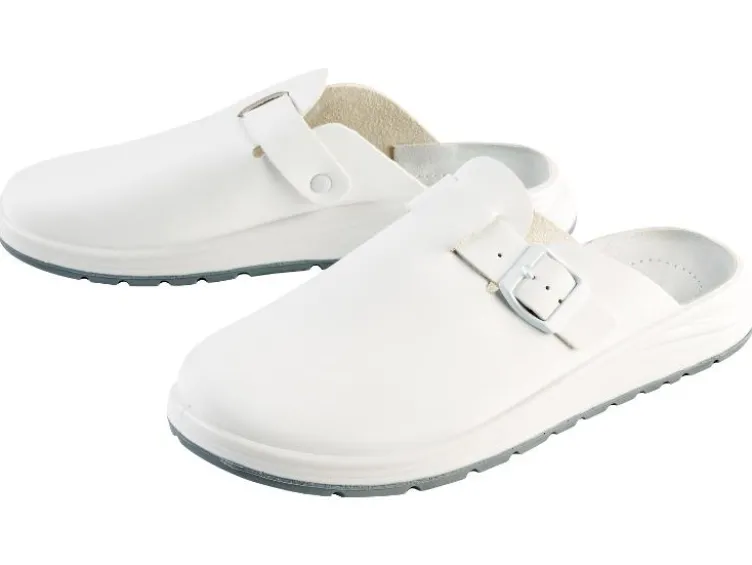 OB-Berufsschuhe, Leder-Clogs, antistatisch