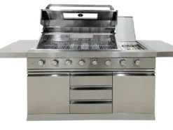 Outdoorküche »Bristol«, 6 + 2 Brenner, 31,2 kW