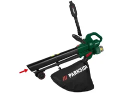 Parkside 40V Akku-Laubsauger/-bläser »PALSB A1« Set inkl. 20V Akku 4 Ah »PAP 204 A1« und 20V Schnellladegerät »PLG 20 C3«