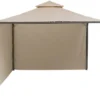 Pavillon mit Seitenteilen