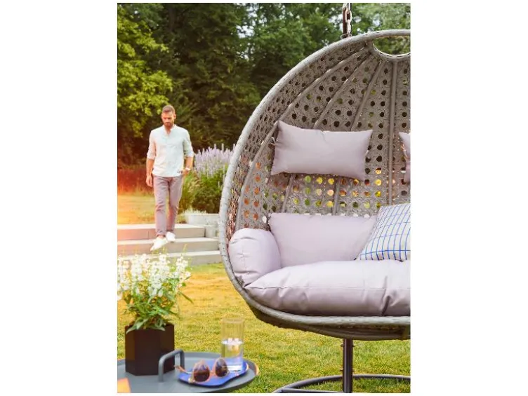 Polyrattan Hängesessel »TWIN«