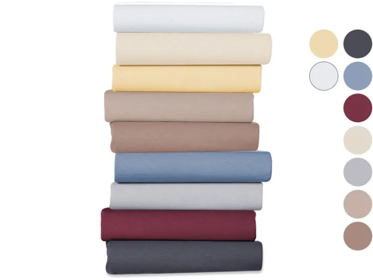 Primera Elastan-Jersey-Spannbetttuch mit Rundumgummi, 90-200 x 200 cm