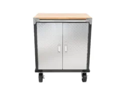ProLine Rollwagen mit 4 Schubladen oder 2 Türen, B 71 X T 46 X H 89cm, FSC 100%, Buche