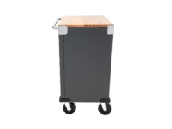 ProLine Rollwagen mit 4 Schubladen oder 2 Türen, B 71 X T 46 X H 89cm, FSC 100%, Buche
