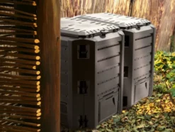 Prosperplast Doppel-Komposter »Module Compogreen«, 800 L, mit Entnahmeklappe
