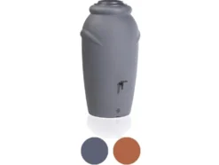 Prosperplast Regentonne »Aquacan Baby«, Amphore, 210 Liter, mit Pflanzschale, Kunststoff