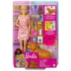 Puppenset »Hund und Welpen / Haarspiel«